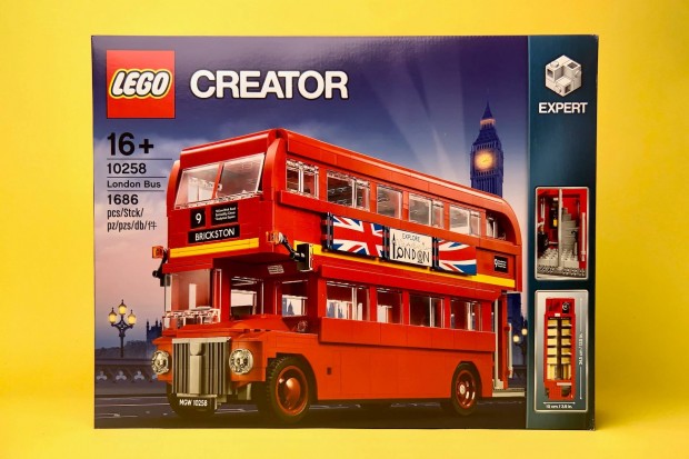 LEGO Creator Expert 10258 London Bus, j, Bontatlan