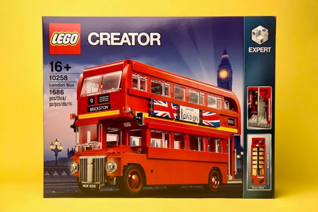 LEGO Creator Expert 10258 Londoni autbusz, j, Bontatlan