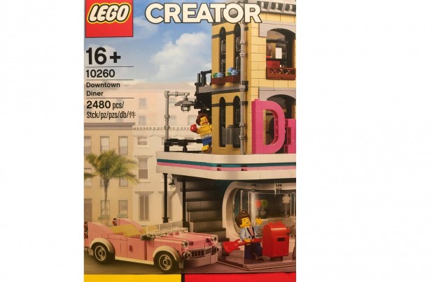 LEGO Creator Expert 10260 Downtown Diner Bontatlan kszlet