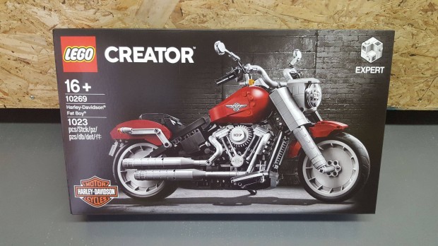 LEGO Creator Expert 10269 Harley-Davidson Fat Boy Bontatlan
