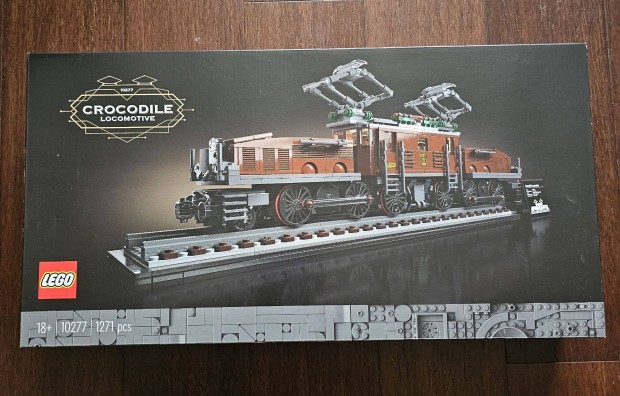 LEGO Creator Expert 10277 Krokodil lokomotv Bontatlan