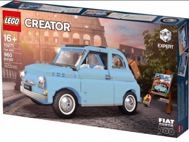 LEGO Creator Expert 77942 Fiat 500 j, bontatlan