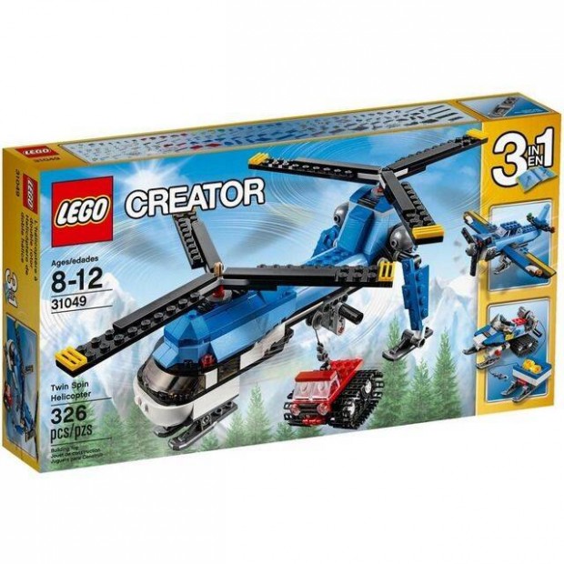 LEGO Creator - 31049 - Ikerrotoros helikopter - 3in1 (326db-os!)