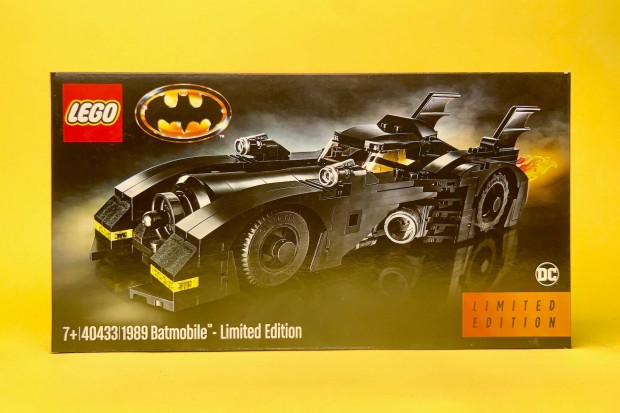 LEGO DC 40433 1989 Batmobile, Uj, Bontatlan