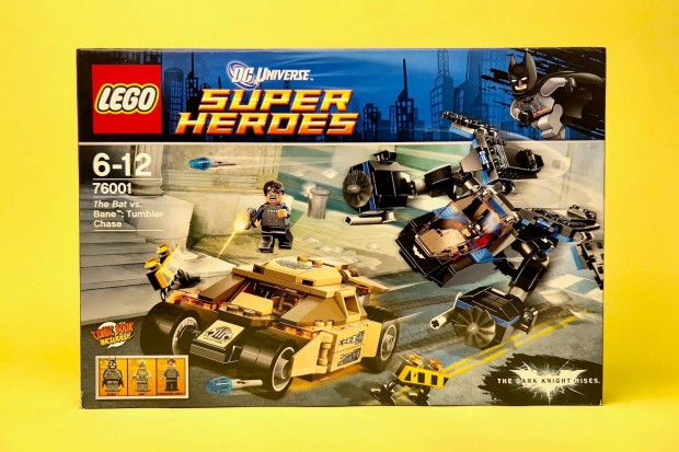 LEGO DC 76001 The Bat vs. Bane Tumbler Chase, Uj, Bontatlan