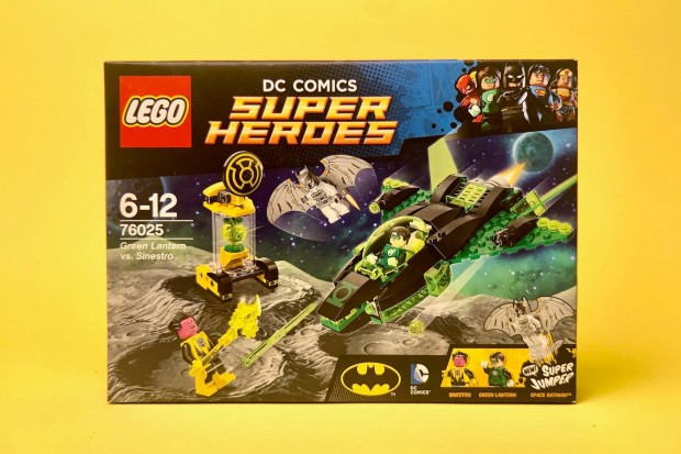 LEGO DC 76025 Green Lantern vs. Sinestro, Uj, Bontatlan