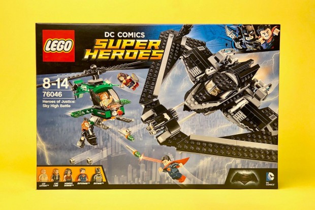 LEGO DC 76046 Heroes of Justice Sky High Battle, j, Bontatlan