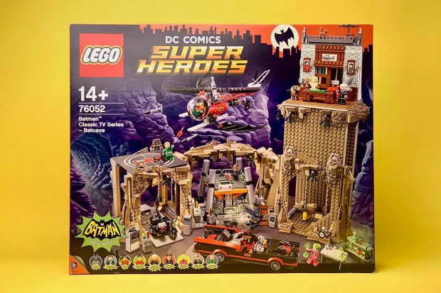 LEGO DC 76052 Batman Klasszikus TV sorozat - Batcave, j, Bontatlan