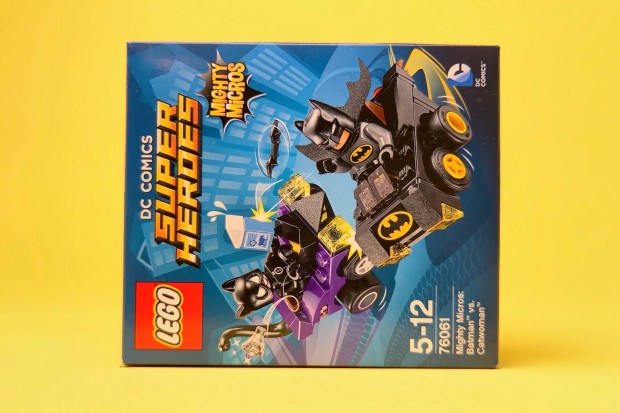 LEGO DC 76061 Mighty Micros Batman vs. Catwoman, j, Bontatlan