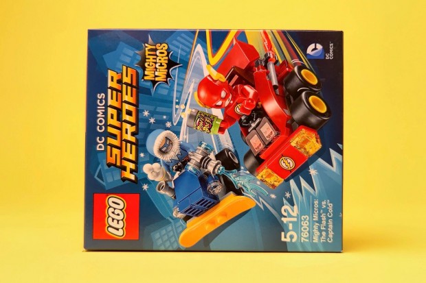 LEGO DC 76063 Mighty Micros The Flash vs. Captain Cold, j, Bontatlan