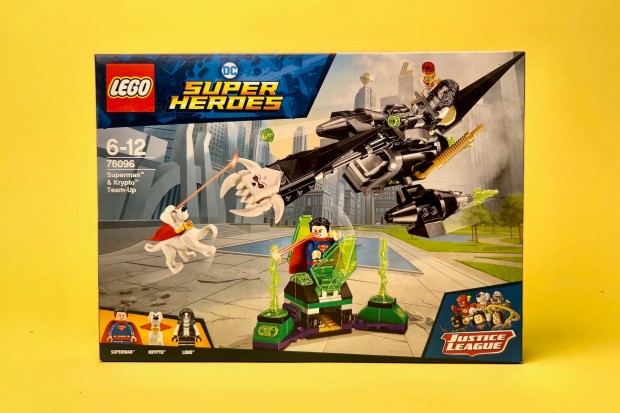 LEGO DC 76096 Superman & Krypto Team-Up, Uj, Bontatlan