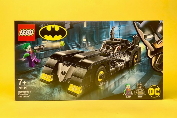 LEGO DC 76119 Batmobile Pursuit of The Joker, Uj, Bontatlan