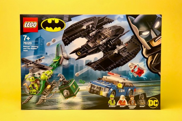 LEGO DC 76120 Batwing and The Riddler Heist, Uj, Bontatlan