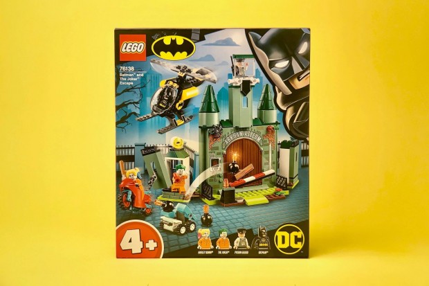 LEGO DC 76138 Batman and The Joker Escape, j, Bontatlan