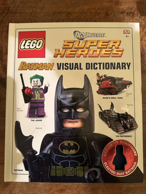 LEGO DC Batman knyv, figura nlkl - angol