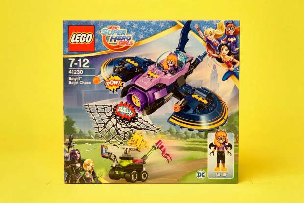 LEGO DC Super Hero Girls 41230 Batgirl Batjet Chase, j, Bontatlan