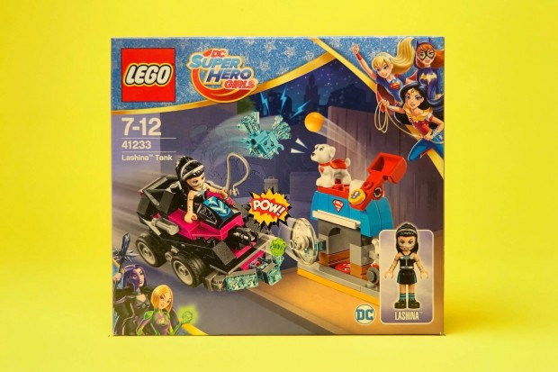 LEGO DC Super Hero Girls 41233 Lashina Tank, Uj, Bontatlan