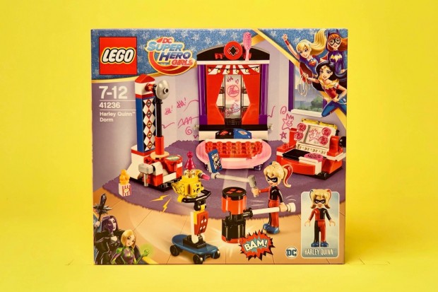 LEGO DC Super Hero Girls 41236 Harley Quinn Dorm, j, Bontatlan