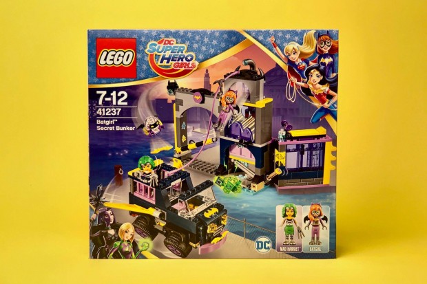 LEGO DC Super Hero Girls 41237 Batgirl Secret Bunker, Uj, Bontatlan