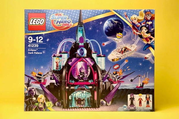 LEGO DC Super Hero Girls 41239 Eclipso Dark Palace, Uj, Bontatlan