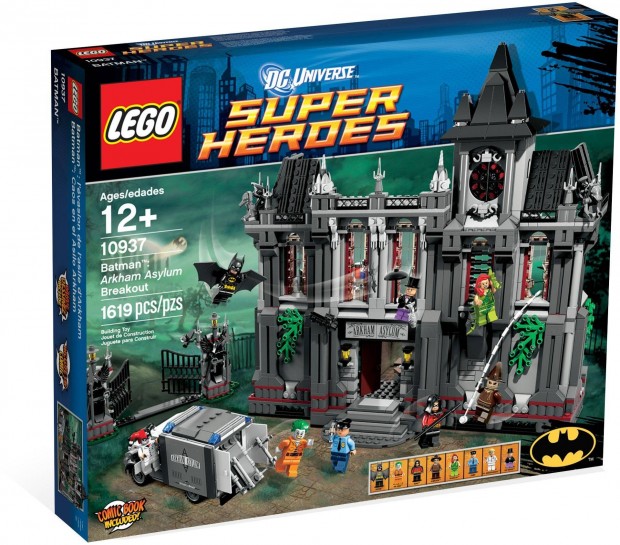 LEGO DC Super Heroes 10937 Batman: Arkham Asylum Breakout bontatlan, 