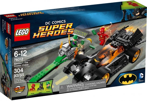 LEGO DC Super Heroes 76012 Batman: The Riddler Chase j, bontatlan