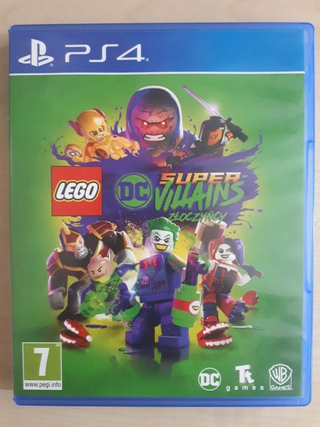LEGO DC Super Villains ps4 játék eladó-csere "