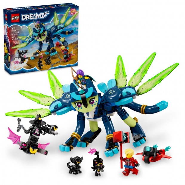 LEGO DREAMZzz 71476 Zoey s Zian a macska-bagoly - 71476