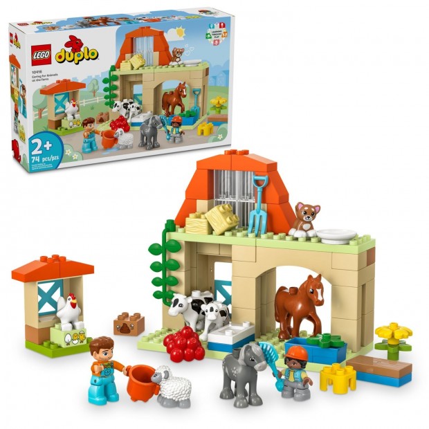 LEGO DUPLO 10416 llatok gondozsa a farmon - 10416