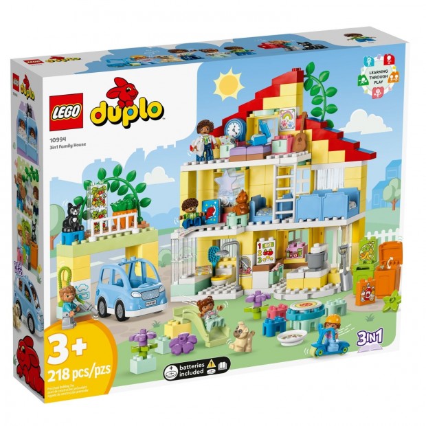 LEGO DUPLO 10994 3 az 1-ben csaldi hz - 10994