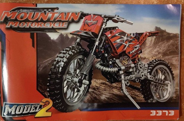 LEGO-Decool 3373 2 In 1 Motor Cross Bike. 