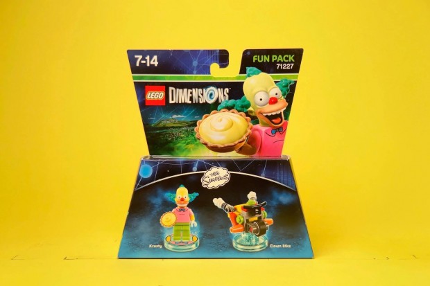 LEGO Dimensions 71227 FP The Simpsons (Krusty), j, Bontatlan