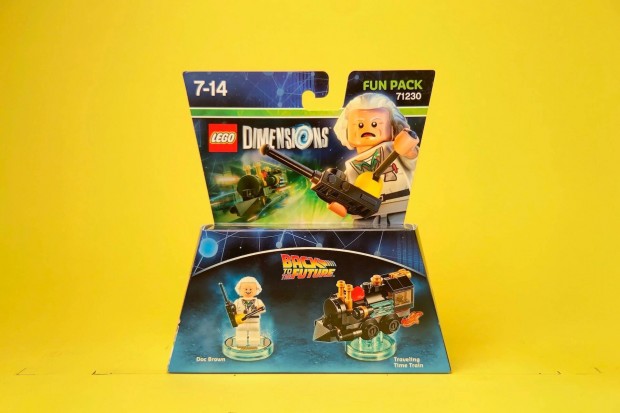 LEGO Dimensions 71230 FP Back to the Future (Doc Brown), j, Bontatlan