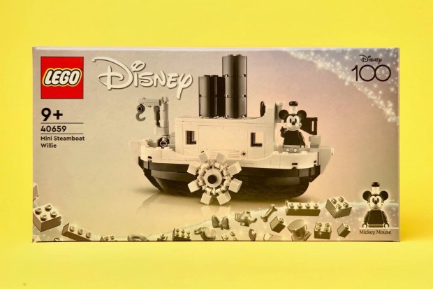 LEGO Disney 40659 Mini Steamboat Willie, j, Bontatlan