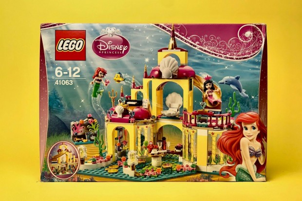 LEGO Disney 41063 Ariel's Undersea Palace, Uj, Bontatlan