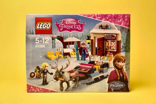 LEGO Disney 41066 Anna & Kristoff's Sleigh Adventure, Uj, Bontatlan