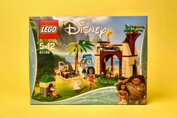 LEGO Disney 41149 Moana's Island Adventure, Uj, Bontatlan
