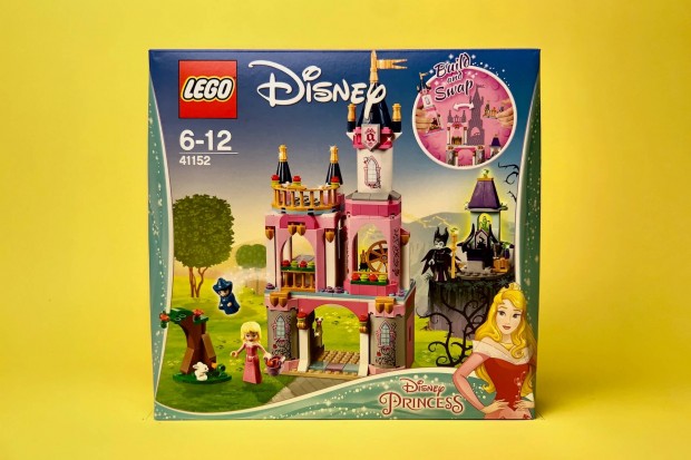 LEGO Disney 41152 Sleeping Beauty's Fairytale Castle, Uj, Bontatlan