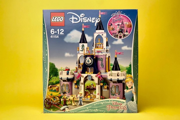 LEGO Disney 41154 Cinderella's Dream Castle, Uj, Bontatlan