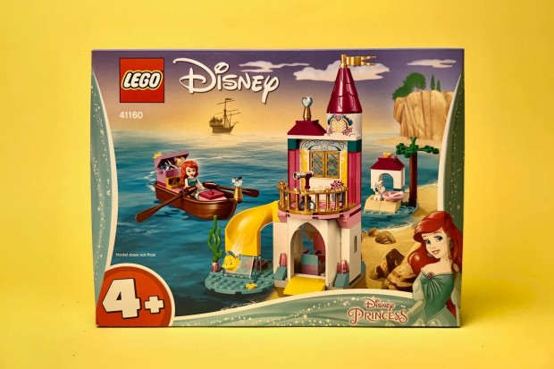 LEGO Disney 41160 Ariel's Castle, Uj, Bontatlan