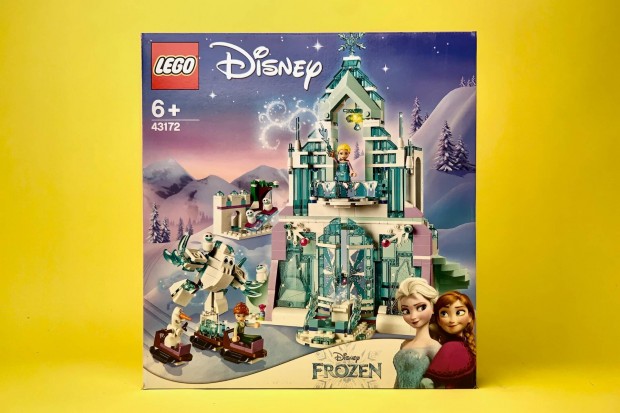 LEGO Disney 43172 Elsa's Ice Palace, Uj, Bontatlan