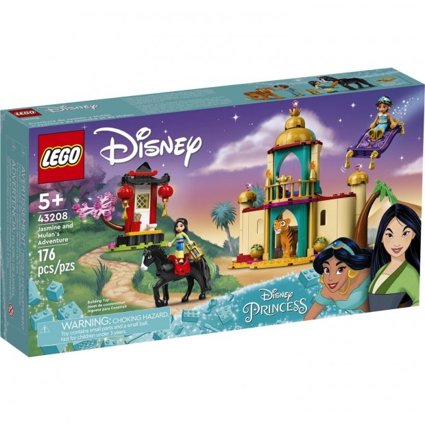 LEGO Disney 43208 Jzmin s Mulan kalandja