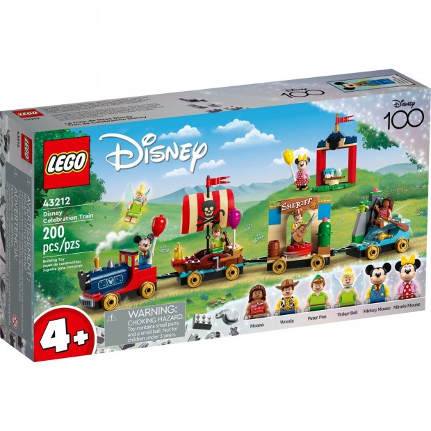 LEGO Disney 43212 Disney nnepi vonat - 43212