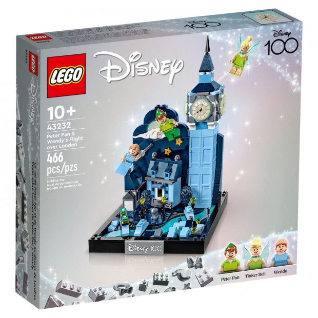 LEGO Disney 43232 Pn Pter s Wendy replse London felett - 43232