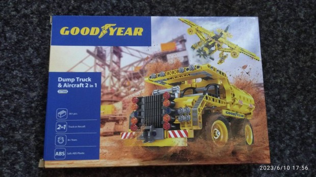 LEGO Dömper és Repülőgép 2in1 Good Year Gyt00 LEGO Dump Truck&Aircraft