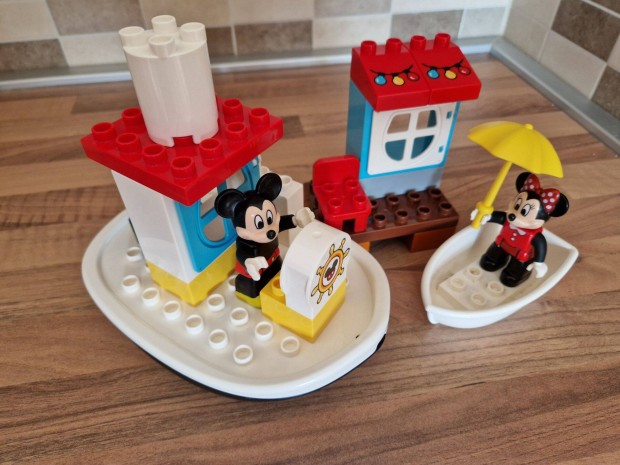 LEGO Duplo 10881 Disney Mickey egr csnakja (hinyzik: 2 elem, doboz)