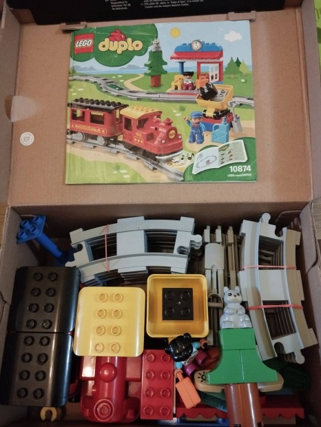 LEGO Duplo Gőzmozdony vonat készlet 10874