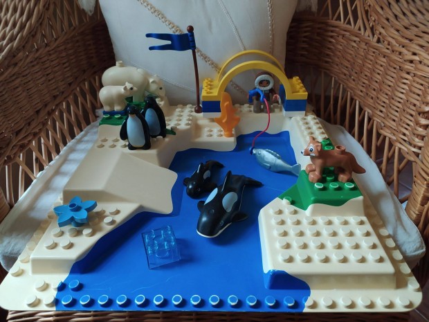 LEGO Duplo Sarkvidk llatai 3D alaplappal