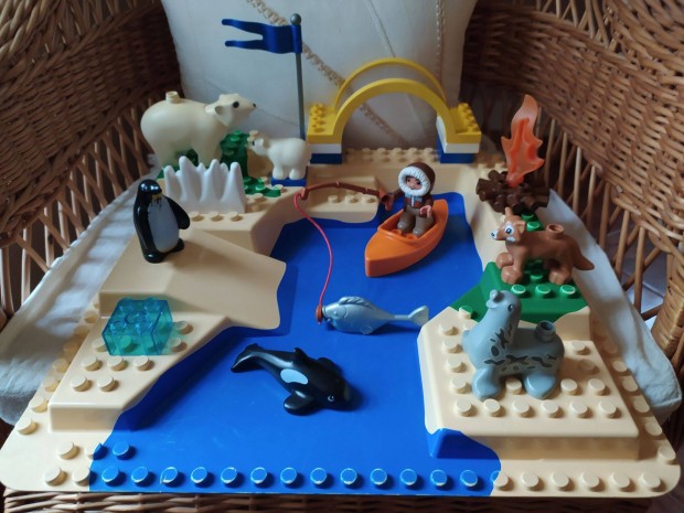 LEGO Duplo Sarkvidk llatai 3D alaplappal 2