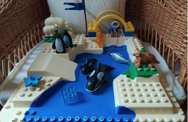 LEGO Duplo Sarkvidk llatai 3D alaplappal